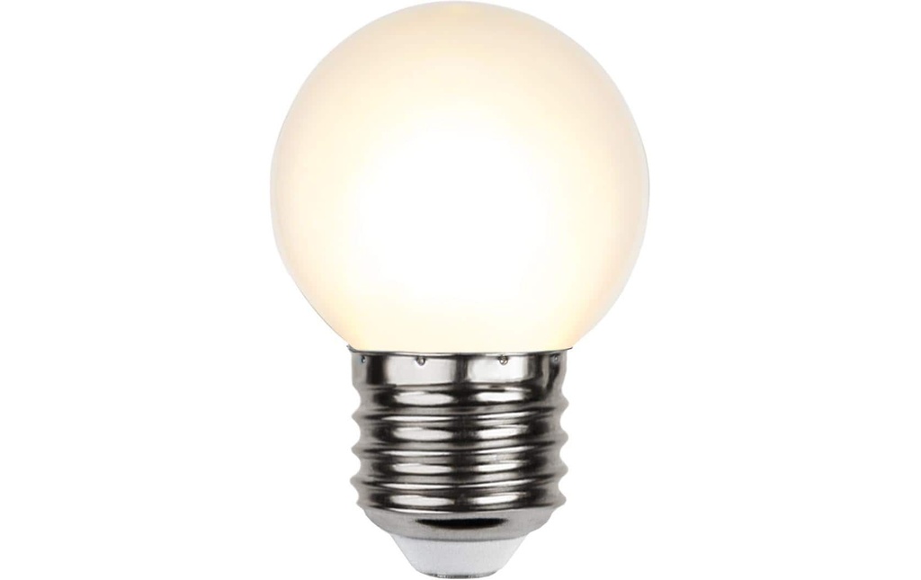 Star Trading Ampoules LED E27 G45 Outdoor Lighting 15 lm, 2700K, 1W, 220-240 V AC