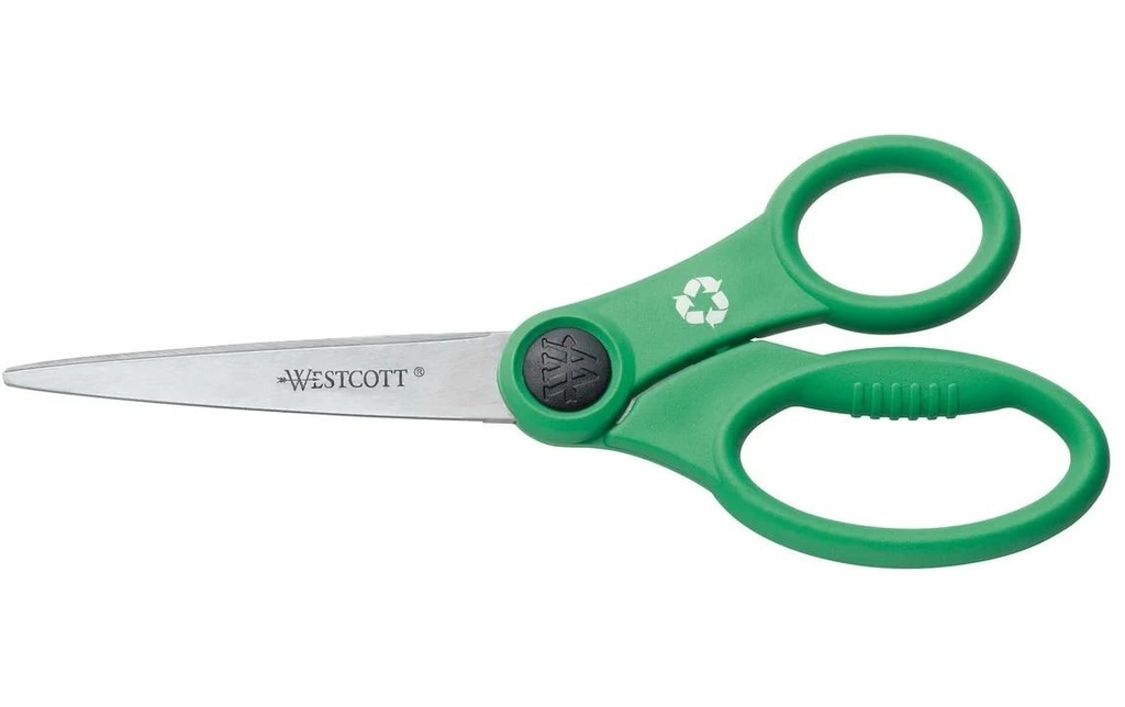 Westcott Ciseaux Kleen Earth 20 cm, Acier, Droitiers