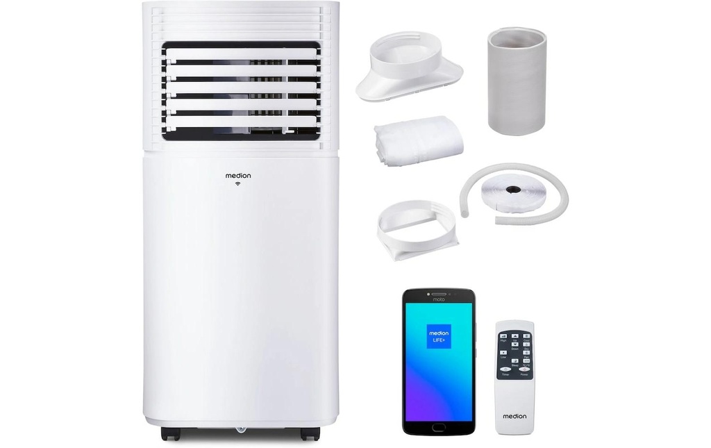 Medion Climatiseur P901 (MD 37732) 350 m³, Blanc