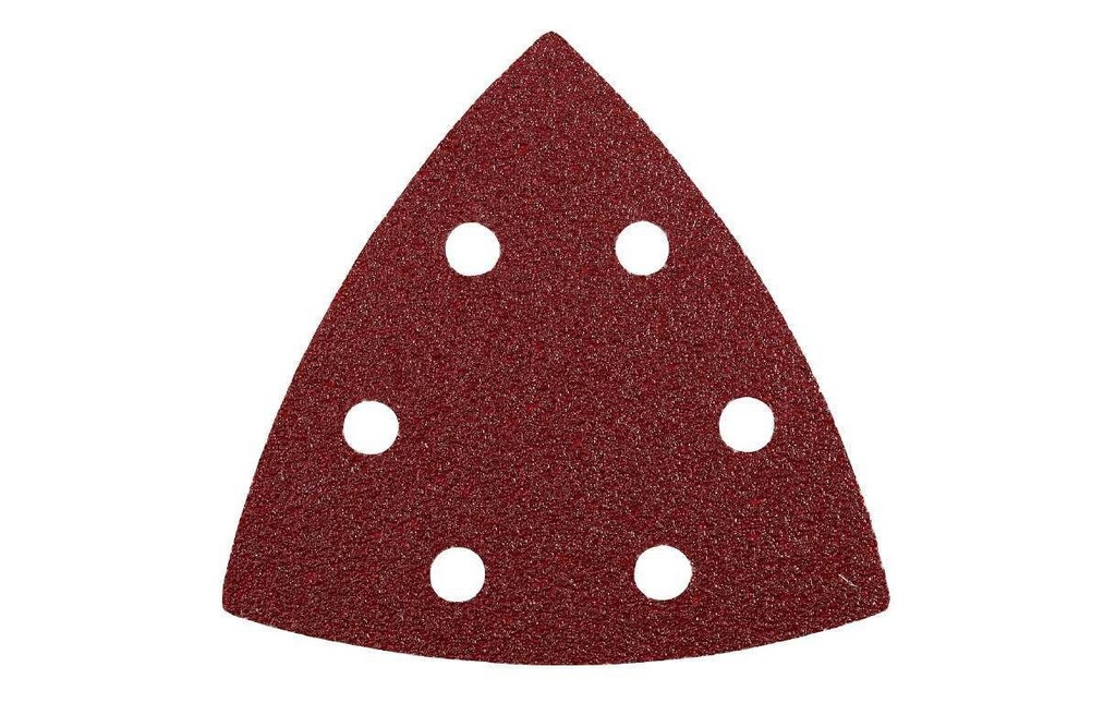 kwb Feuilles abrasives triangulaires avec bande auto-agrippante K400