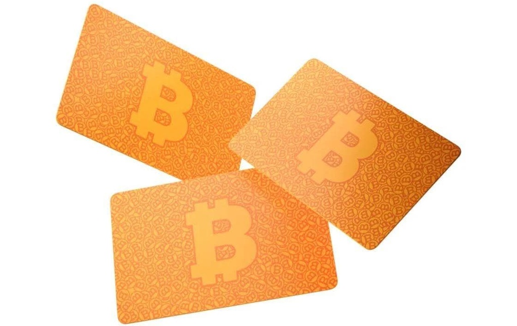 bitConsult Tangem 2.0 Orange Set de 3 cartes