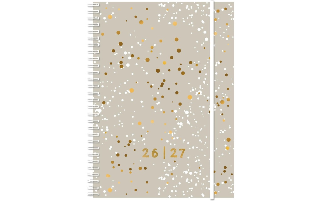 Simplex Emotions Weekly A5 Touch 2026/2027, Confetti