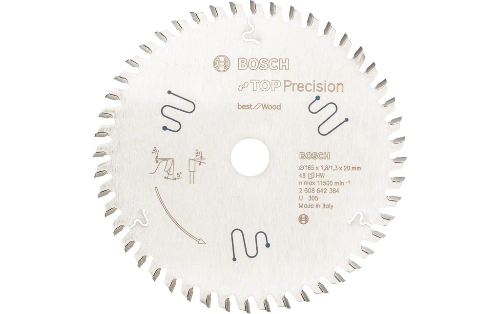 Bosch Professional Lame de scie circulaire Top Precision
