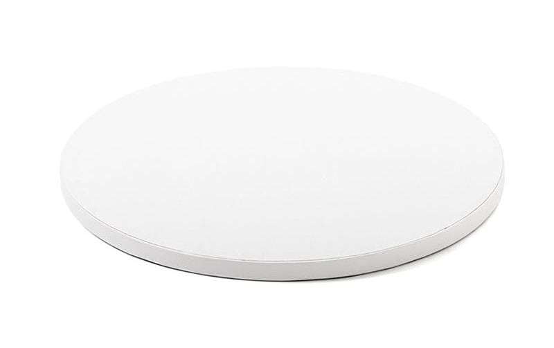 Decora Plateau à gâteau 20 cm, Blanc