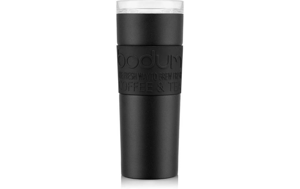 Bodum Travel Mug à double paroi noir, 0.45 l