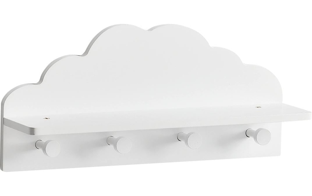Zeller Present Vestiaire mural pour enfants Nuage