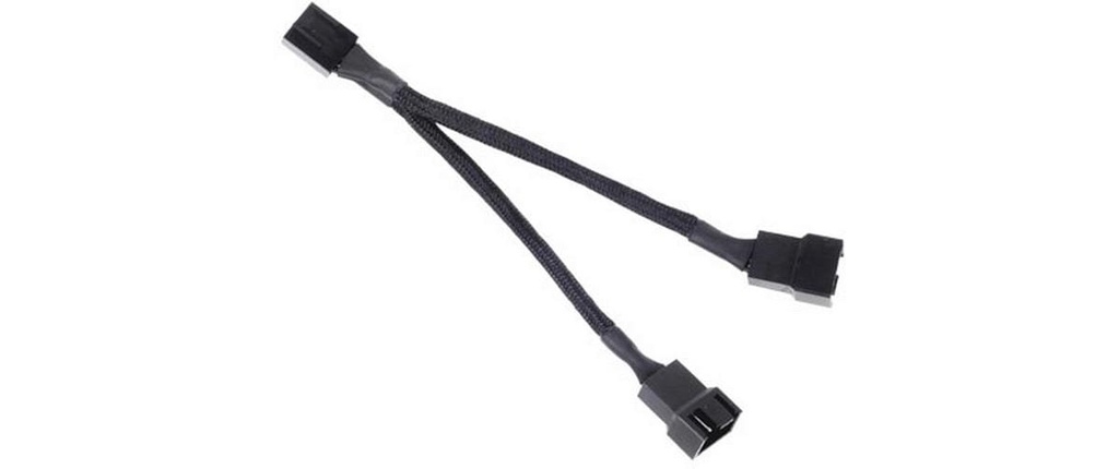 SilverStone Câble électrique en Y SST-CPF01 PWM pour ventilateur de boîtier 10 cm