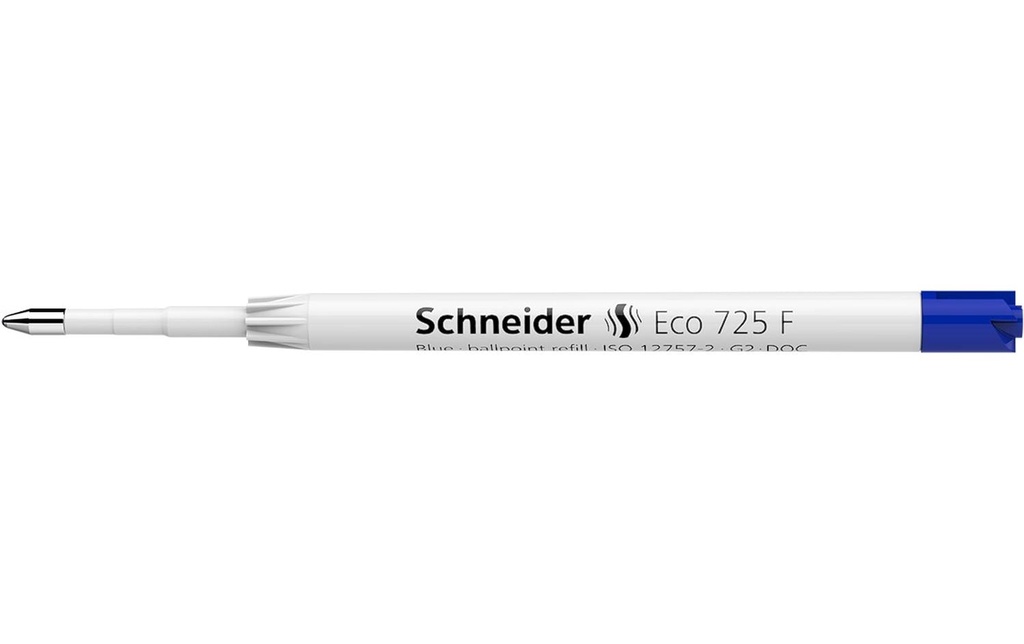 Schneider Mine de crayon Eco 725 F 10 pièces, bleu