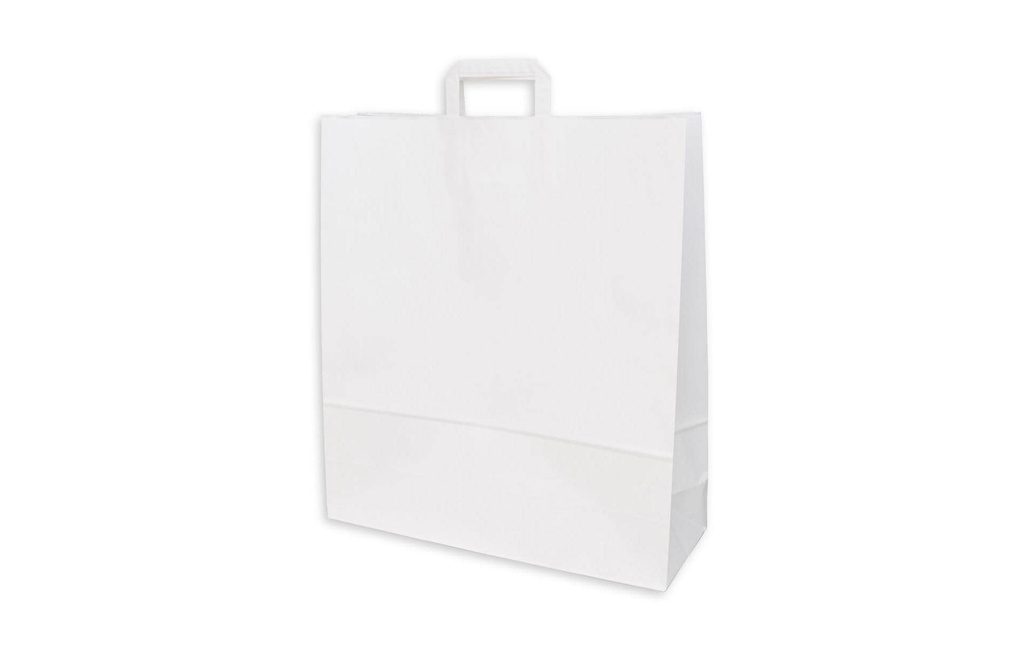 ELCO Sachet cadeau avec anse plate 45 x 15 x 49 cm 50 Pièce/s, Blanc
