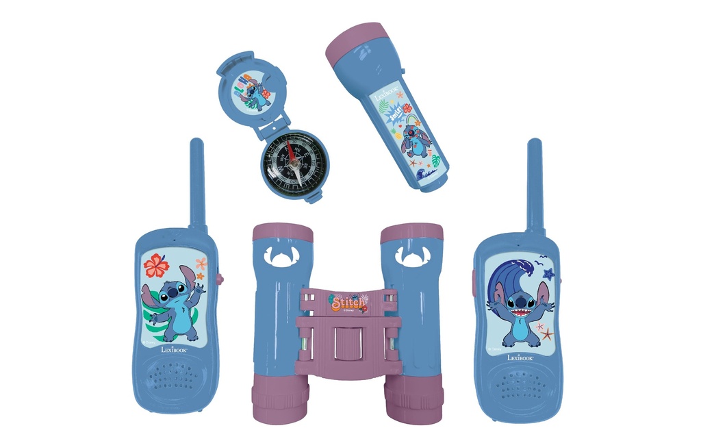 Lexibook Kit de l'aventurier avec talkies-walkies Stitch