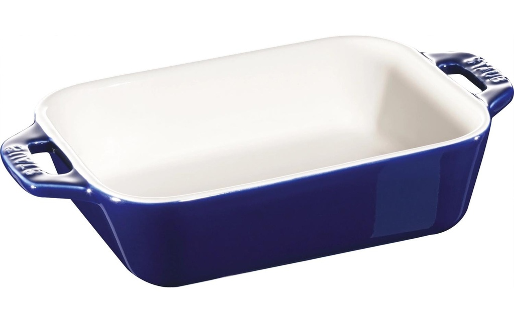 Staub Plat à gratin 27 x 20 cm, Bleu foncé
