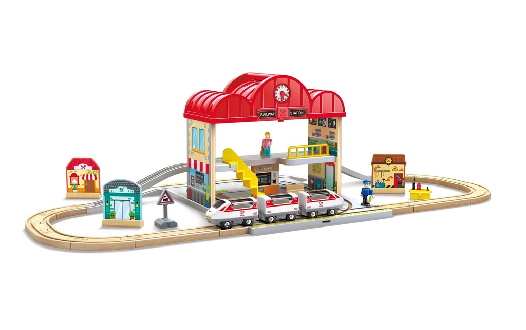 Hape Kit de gare portable