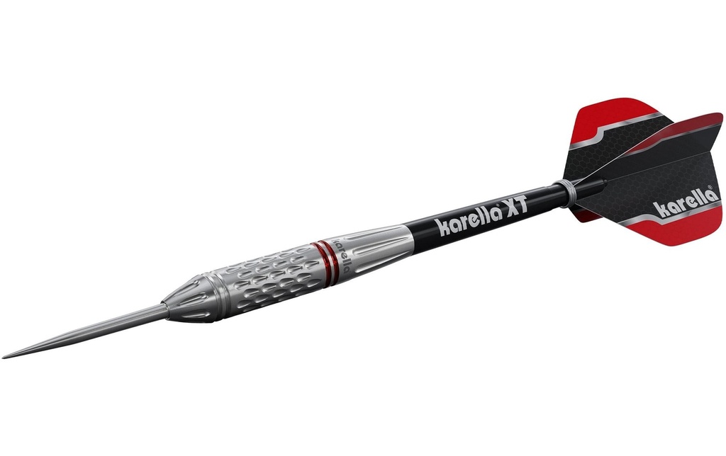 Karella Fléchettes Steeldart Commander 21g, 3 pièces – argent