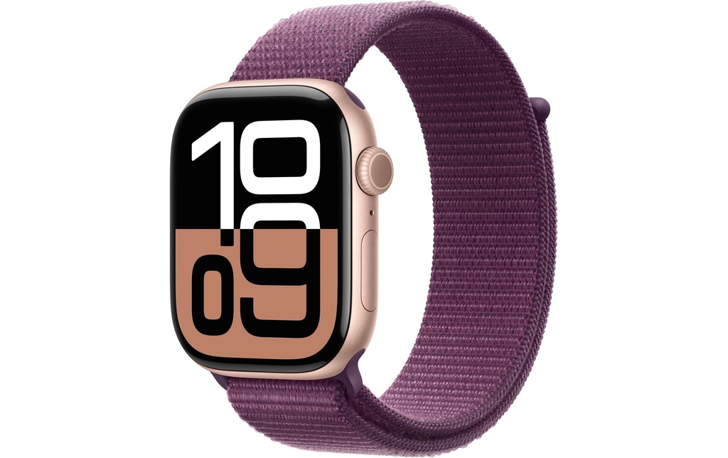 Apple Watch Series 10 46 mm LTE Alu or rose Loop Plum