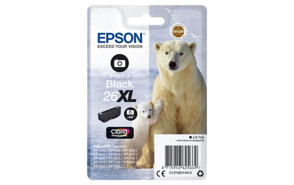 EPSON Epson cart.enc.T263140 ph.bkXL