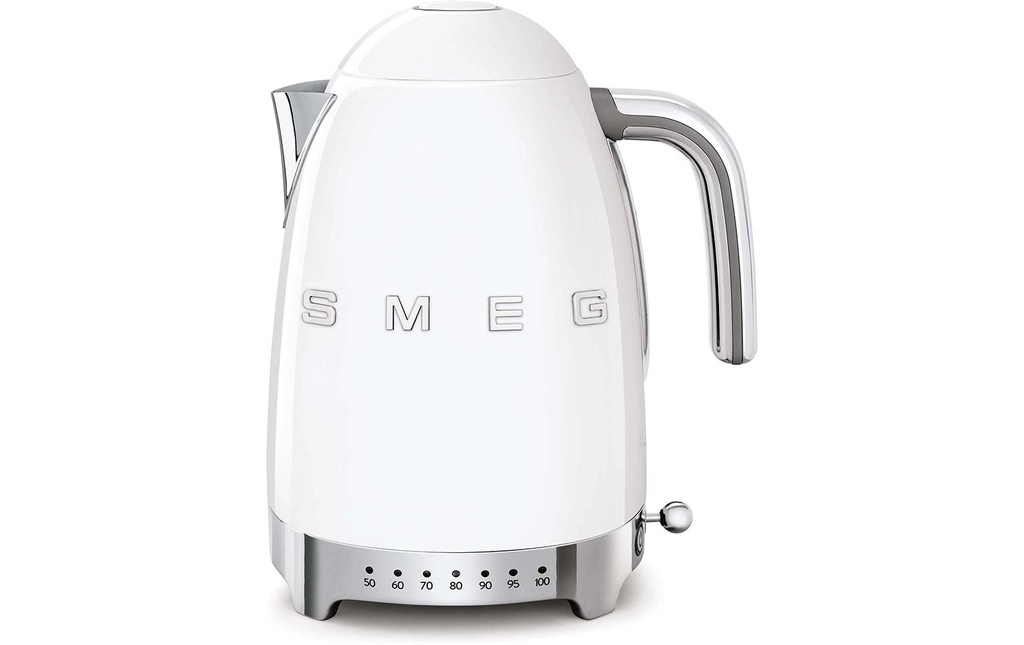 SMEG Bouilloire 50's Style KLF04WHEU 1.7 l, Blanc