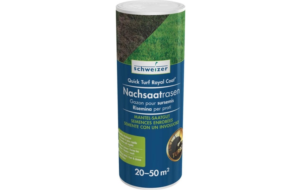 Eric Schweizer Sursemis de gazon Manteau royal Quick Turf, 500 g