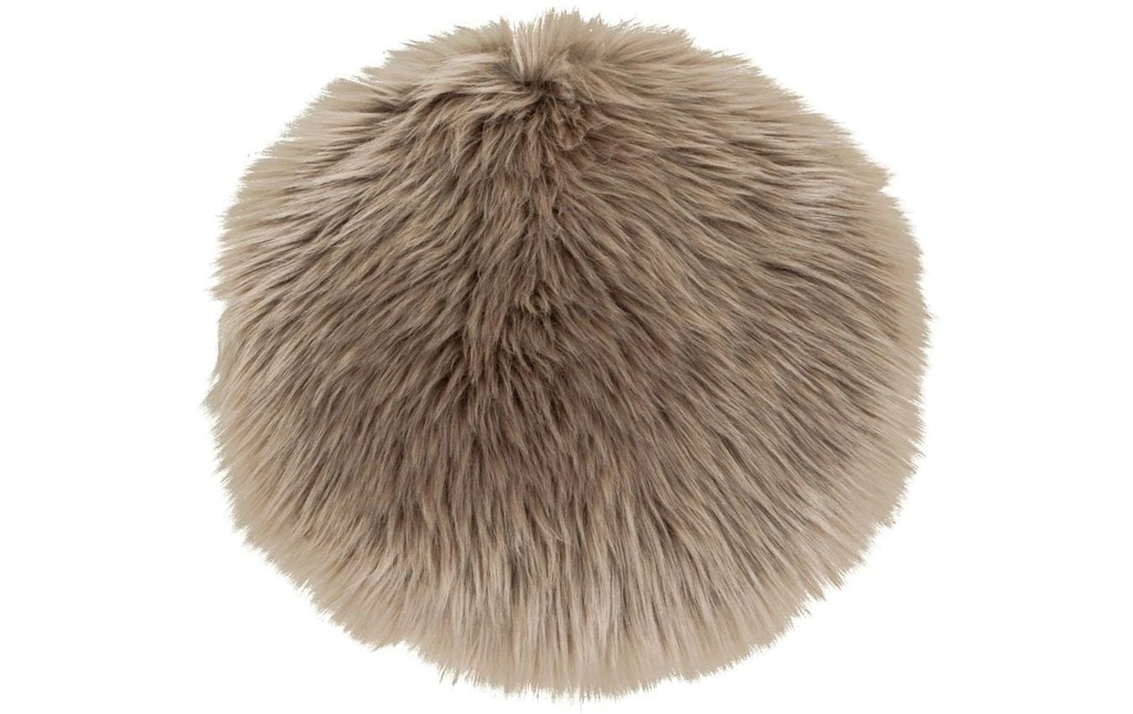 House Nordic Fourrure d'imitation 35 x 35 cm, Brun
