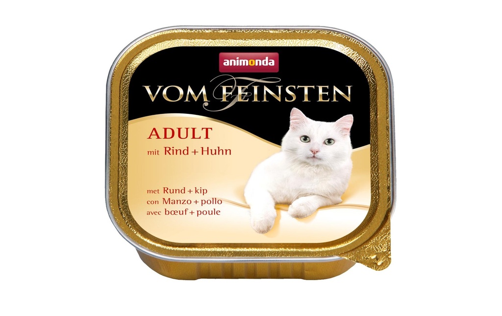animonda Alimentation humide Vom Feinsten Adulte Boeuf et poulet, 100 g