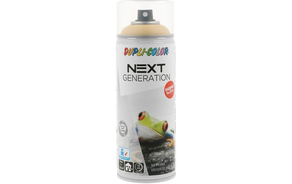 DUPLI-COLOR Peinture aérosol Next satiné 400 ml, Amsterdam abricot