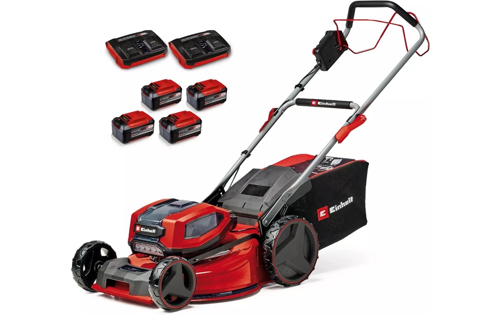 Einhell Professional Tondeuse à gazon sans fil GP-CM 36/52 S Li BL Kit, 4 x 5.2Ah