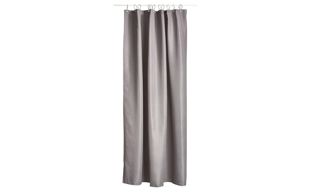 Zone Denmark Rideau de douche Lux 180 x 200 cm, Gris