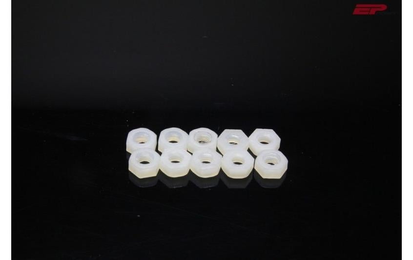 EP Écrou hexagonal M3 nylon