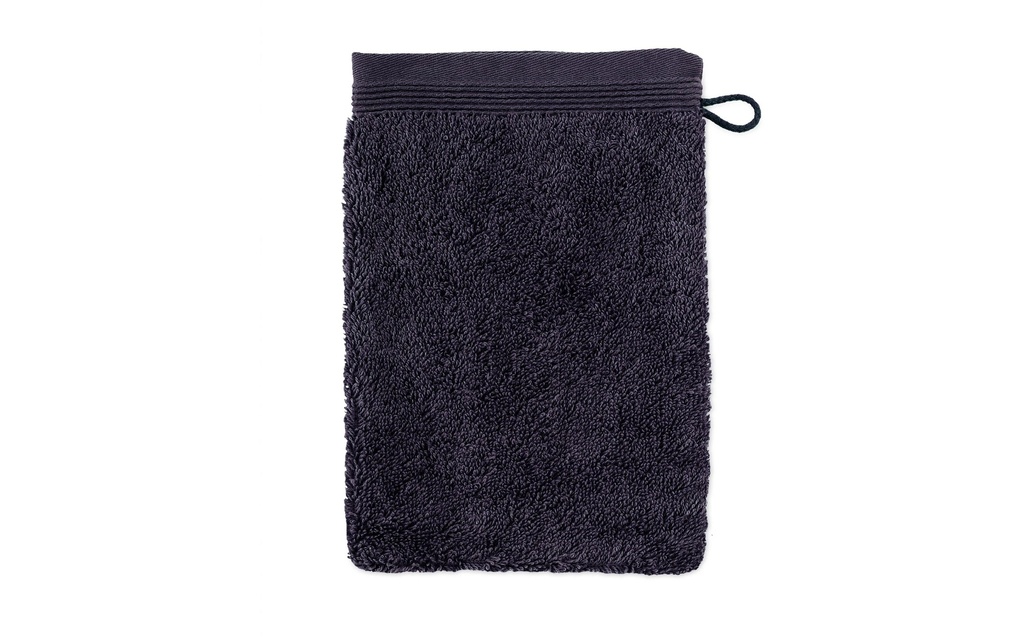 Möve Gant de toilette Super peluche 15 x 20 cm, Gris foncé