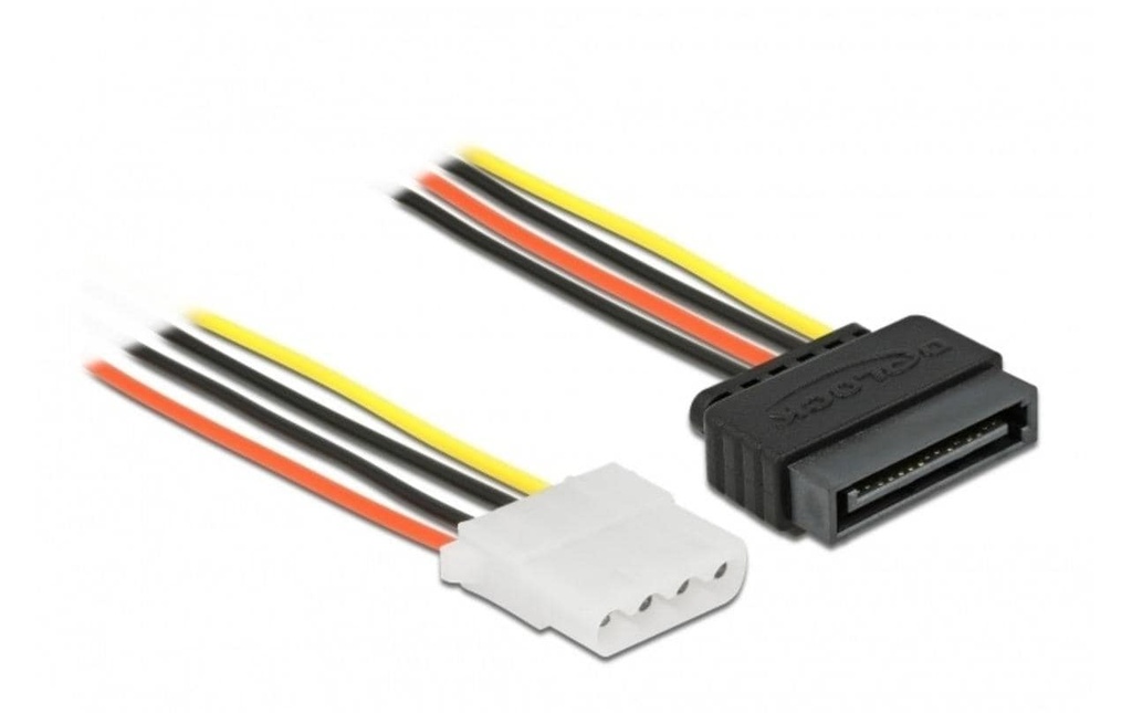 Delock Câble d’alimentation SATA – Molex 12 cm