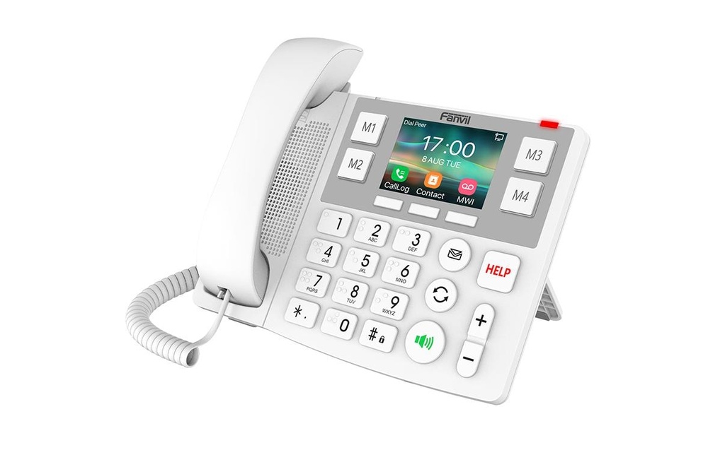 Fanvil Téléphone de bureau X305 Blanc