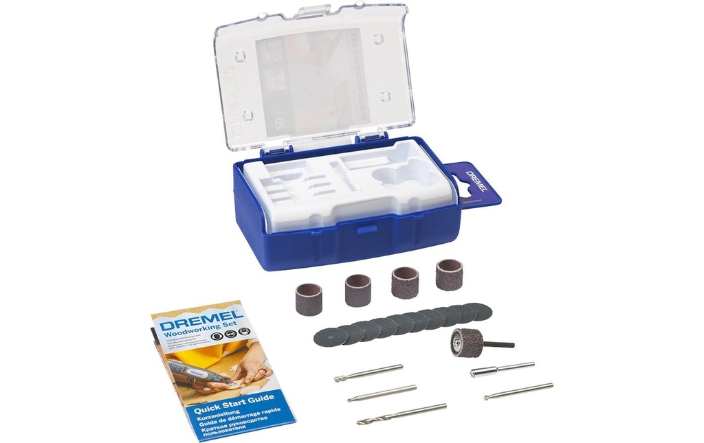 Dremel Set en bois 681, 20 pièces