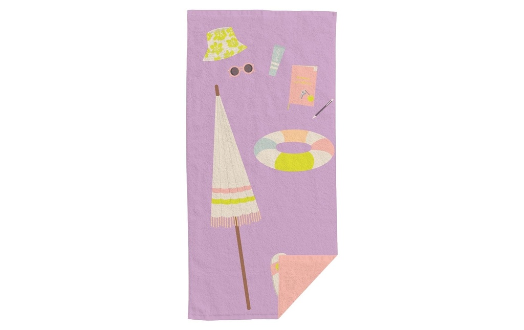 Chic Mic Serviette de bain Beach Day 90 x 180 cm
