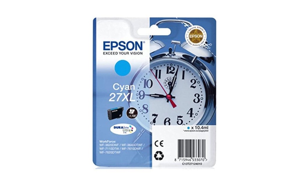 EPSON Epson cart.d'encre 27XL cyan