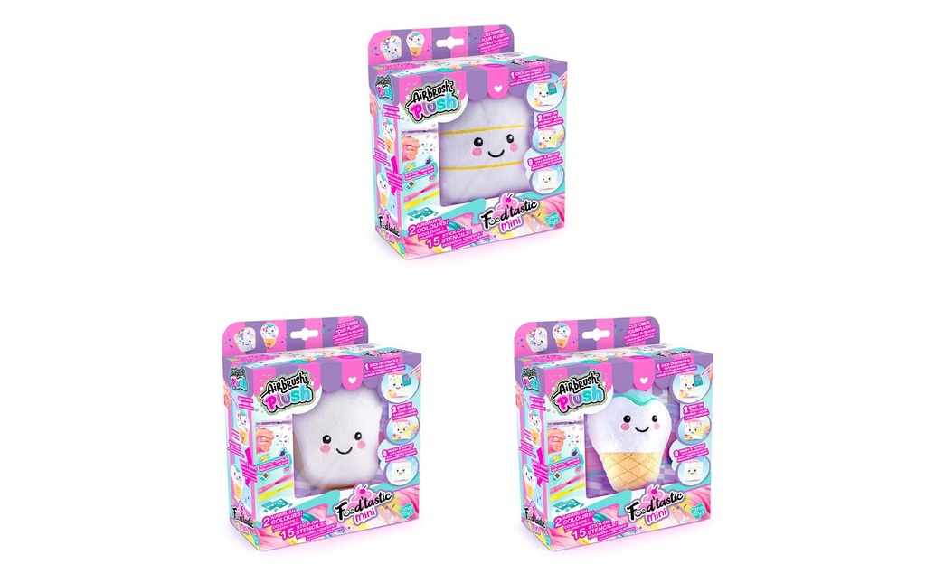 Canal Toys Airbrush Plush Foodtastic