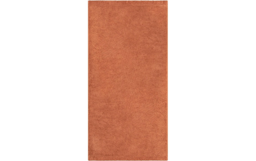 Cawö Serviette de douche Lifestyle Uni 70 x 140 cm, Cuivre