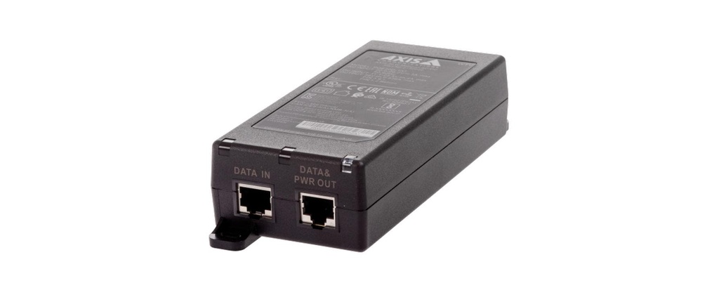 Axis Injecteur PoE+ 30 W Midspan AC/DC 24 V AC et 10-28 V DC