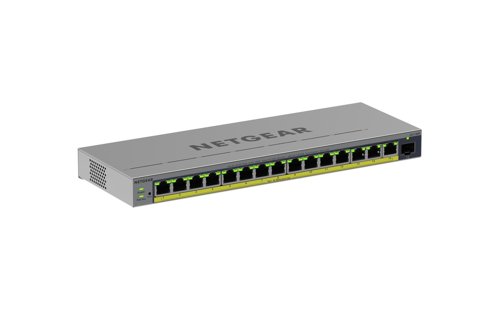 Netgear PoE+ Switch GS116EP-100EUS 16 ports