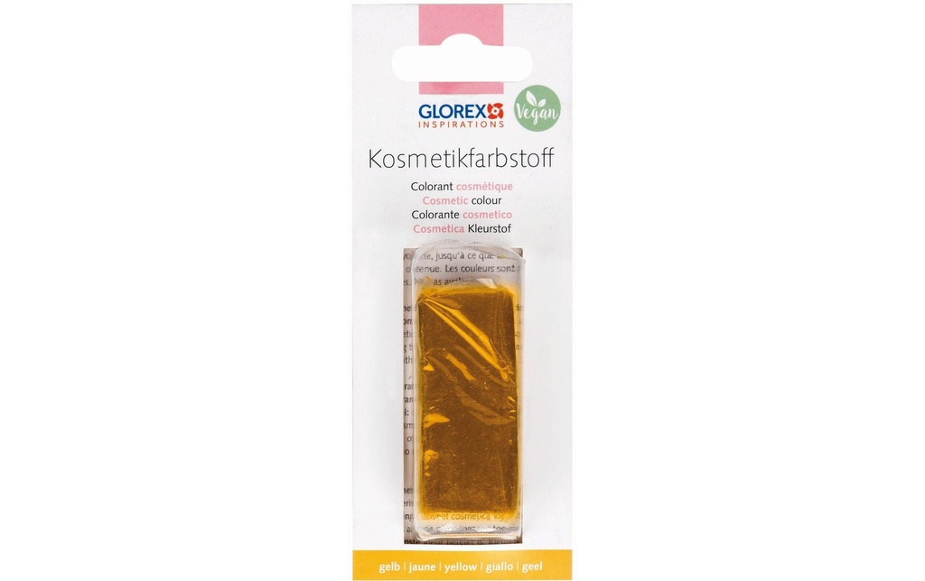 Glorex Colorant cosmétique 25 g, jaune