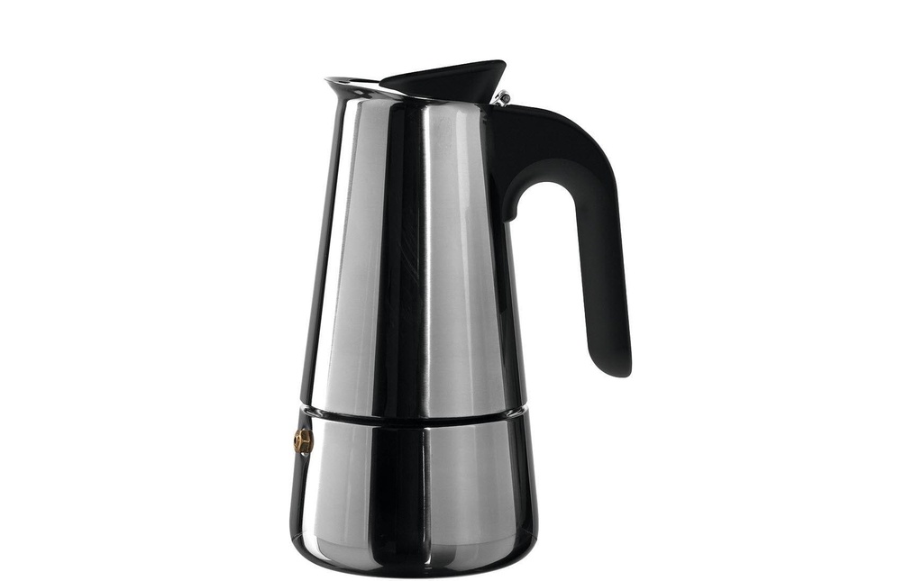 LEONARDO Cafetière italienne Per me 0.3 l 6 tasses, Gris