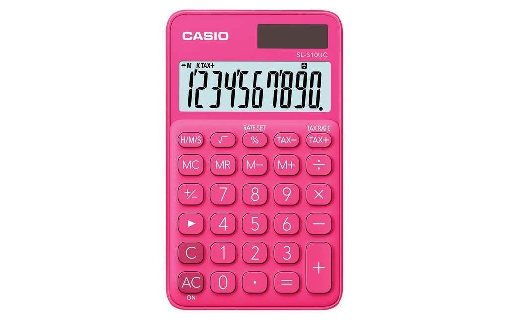Casio Calculatrice SL-310UC-RD Rouge