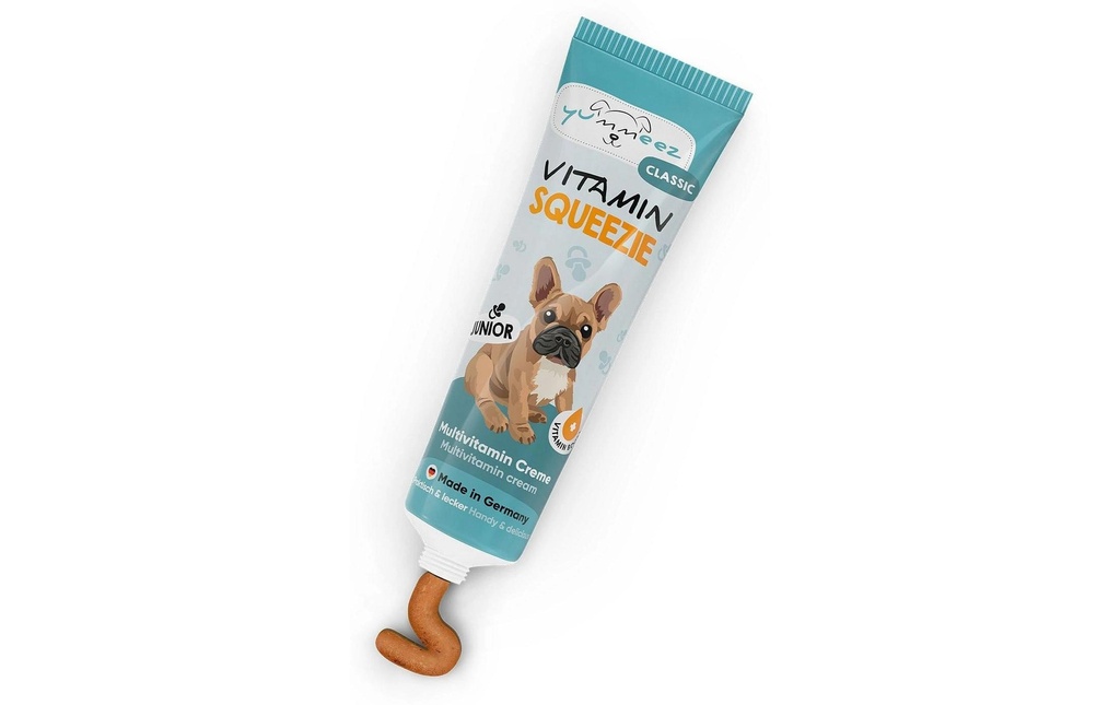 Yummeez Supplément alimentaire pour chiens Squeezie Vitamin Junior 100g