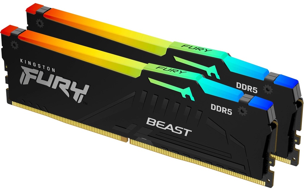 Kingston DDR5-RAM FURY Beast RGB 6000 MHz 2x 16 GB