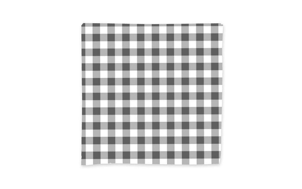 Trendform Serviettes en papier Vichy Noir 20 Pièce/s