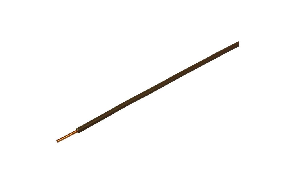 STEFFEN Fil T 1.5 mm², 100 m Brun