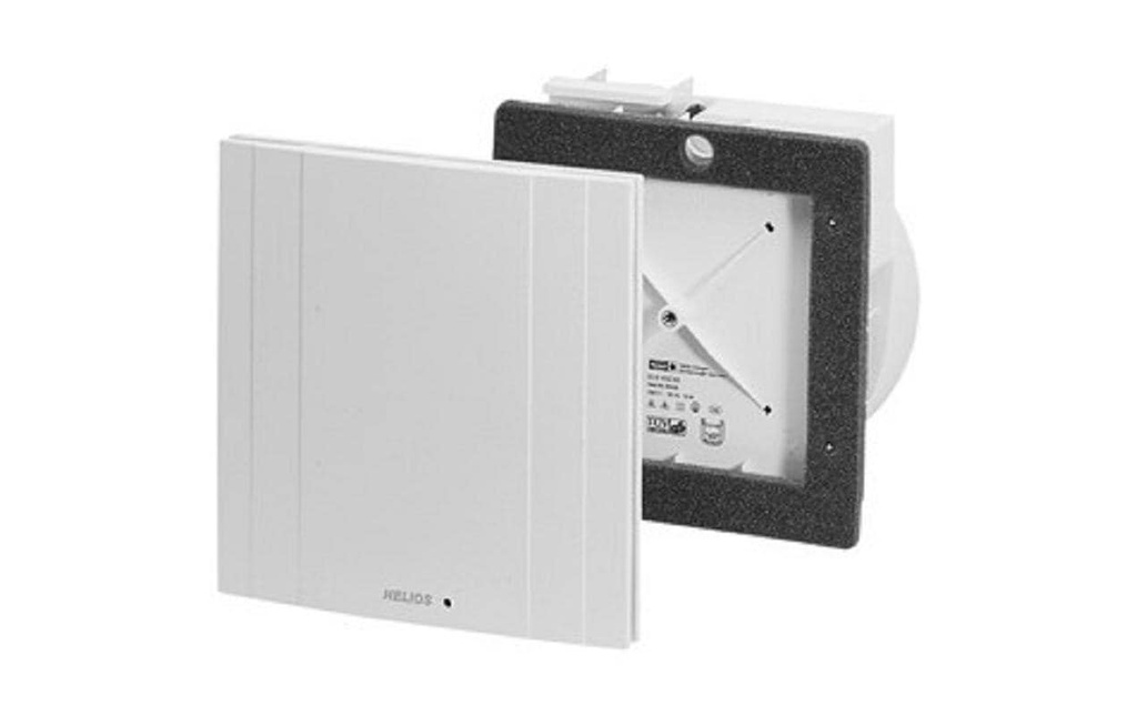 Helios Insertion de ventilateur avec façade et roulette VEZ100, blanc