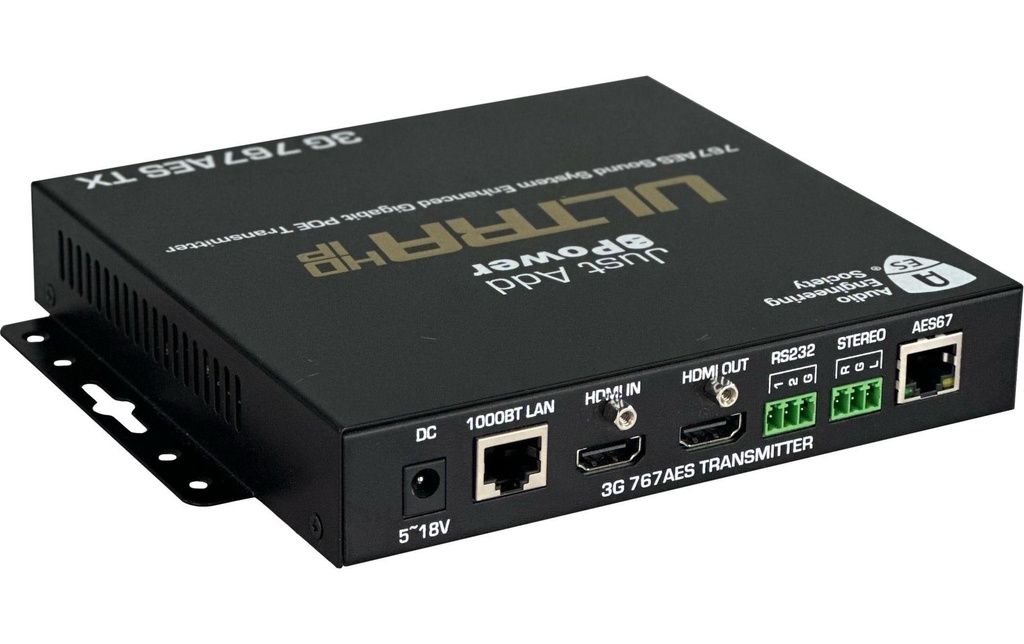 JUSTADDPOWER IP Transmitter VBS-HDIP-767AES