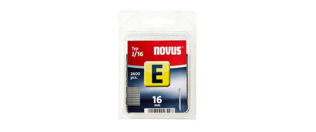 Novus Clous pour agrafeuse E Typ J/16 2600 pièces