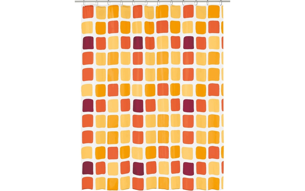 Kleine Wolke Rideau de douche Sonny 180 x 200 cm, Jaune