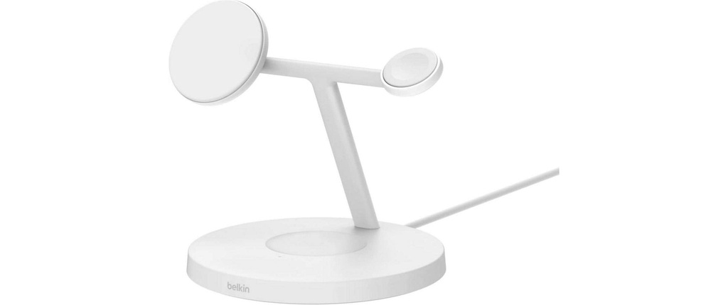 Belkin Chargeur sans fil BoostCharge Pro 3in1 Weiss