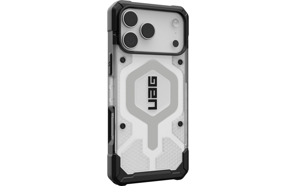 UAG Coque arrière Pathfinder MS iPhone 17 Pro Max Ice/Silver